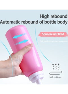 Ru syanl Peri Bottle Portable Travel Bidet with Carry Bag TPE Material Can Be Boiled Essentials for Postpartum Perineal Care Hemorrhoid Treatment and New Baby  - Image 4