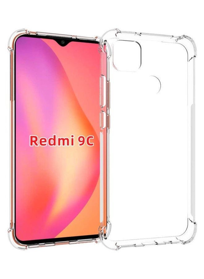 vesus Protective Case Cover For Xiaomi Redmi 9C Clear 