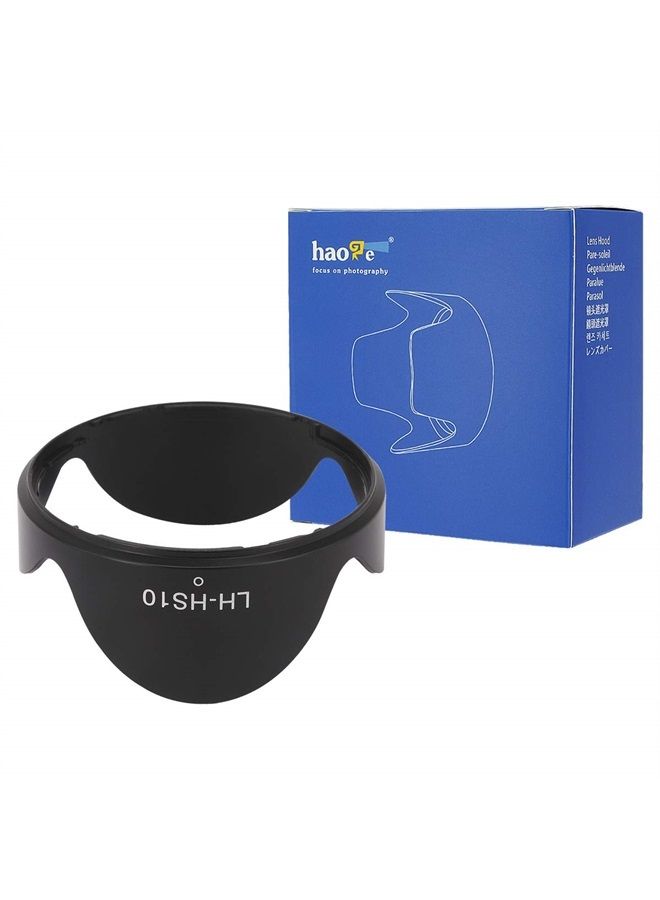 Haoge Bayonet Lens Hood for Fujifilm Fuji FinePix HS10, HS11, HS20, HS22, HS25, HS28, HS30, HS33, HS35, HS50 Camera Replaces Fujifilm LH-HS10 - Image 2