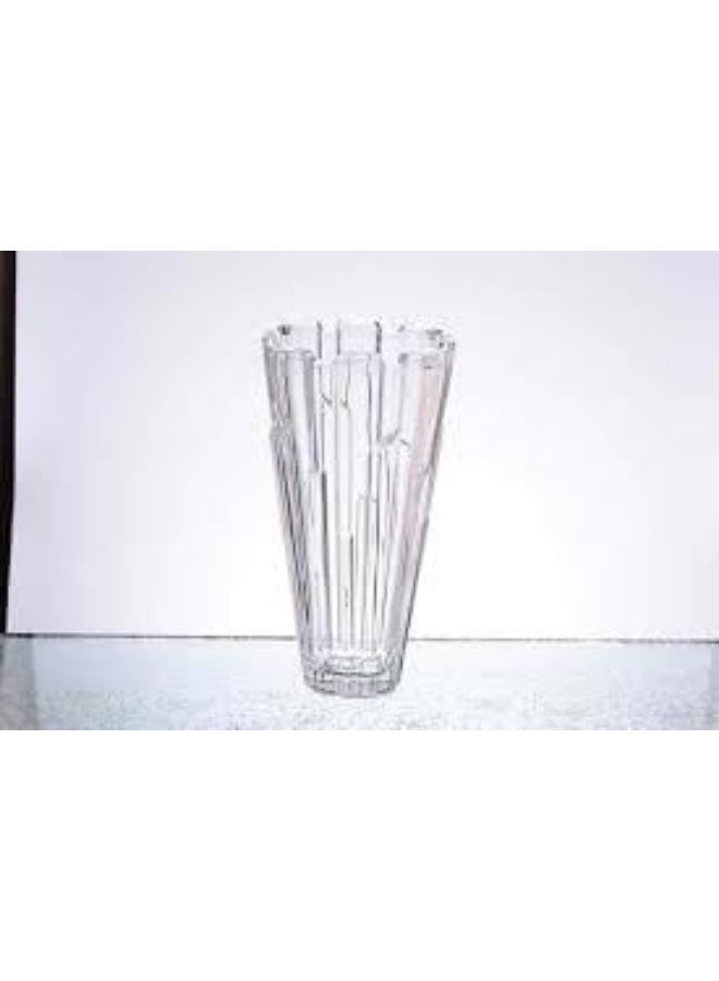 Decorative Transparent Glass Vase, Elegant Embossed Design, Suitable for Flower Arrangements and Home Accessories - Image 2