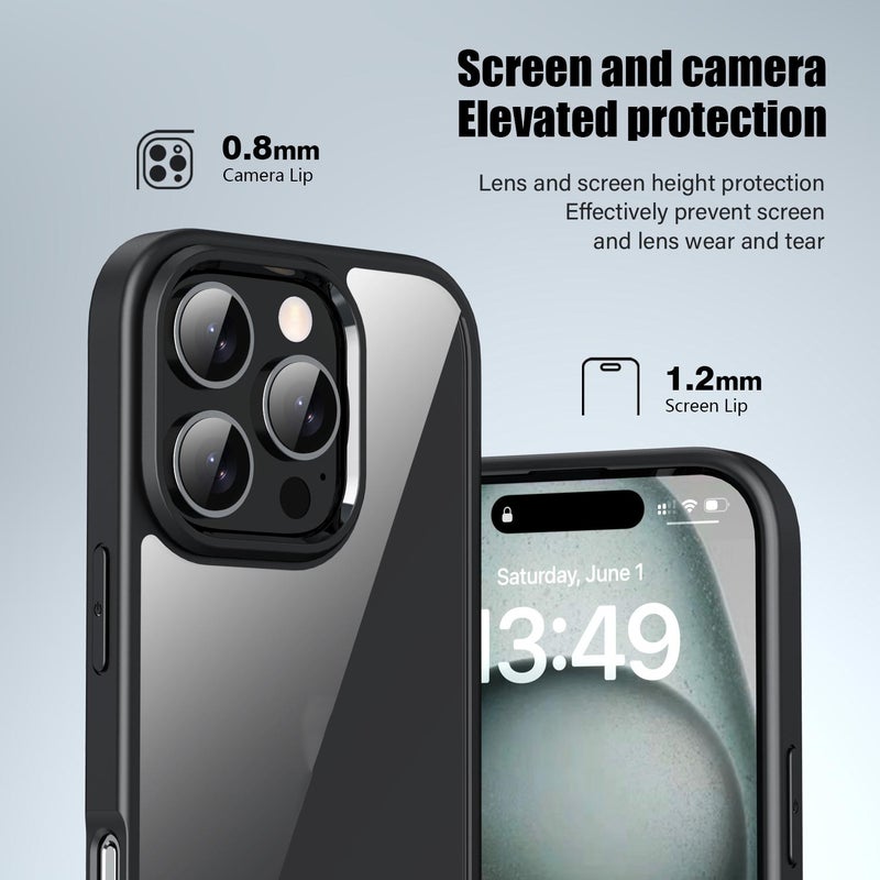 إيباكي جراب هاتف مقاوم للصدمات من البولي كربونات والبولي يوريثين الحراري لهاتف آيفون 16 بلس بألوان زاهية (أخضر) - Image 5