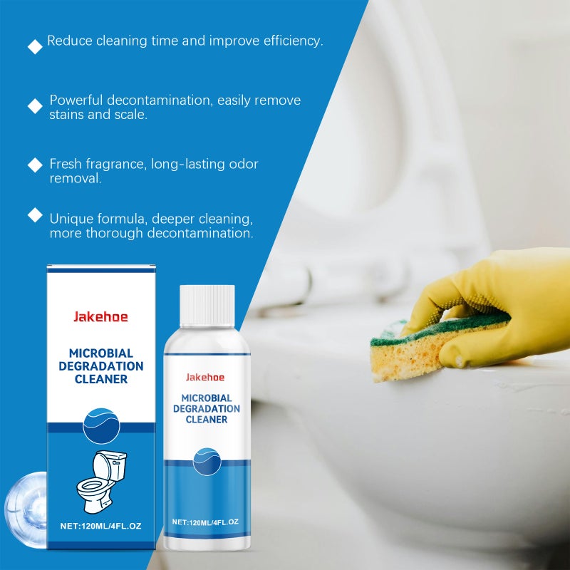 Jakehoe Toilet Cleaner Household Bathroom Cleaning Odor Deodorizing Stubborn Stains Scale Multi-Effect Cleaner - Image 5