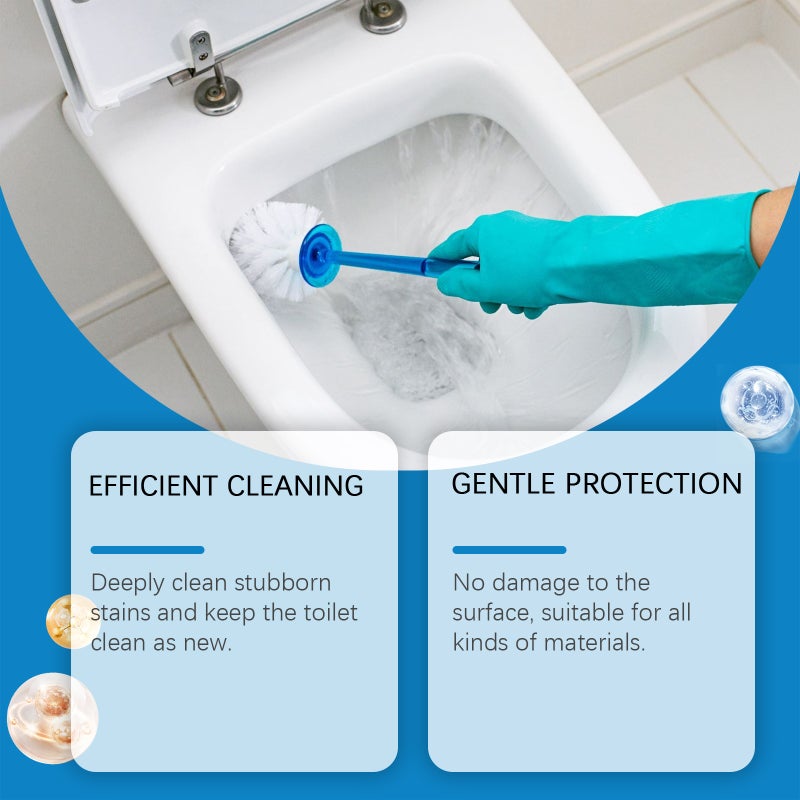 Jakehoe Toilet Cleaner Household Bathroom Cleaning Odor Deodorizing Stubborn Stains Scale Multi-Effect Cleaner - Image 3