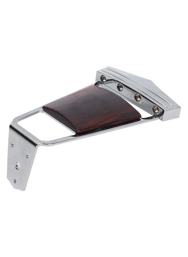 Guitar Trapeze Tailpiece Metal Rosewood 4 String Bridge Accessories Replacement with Screws