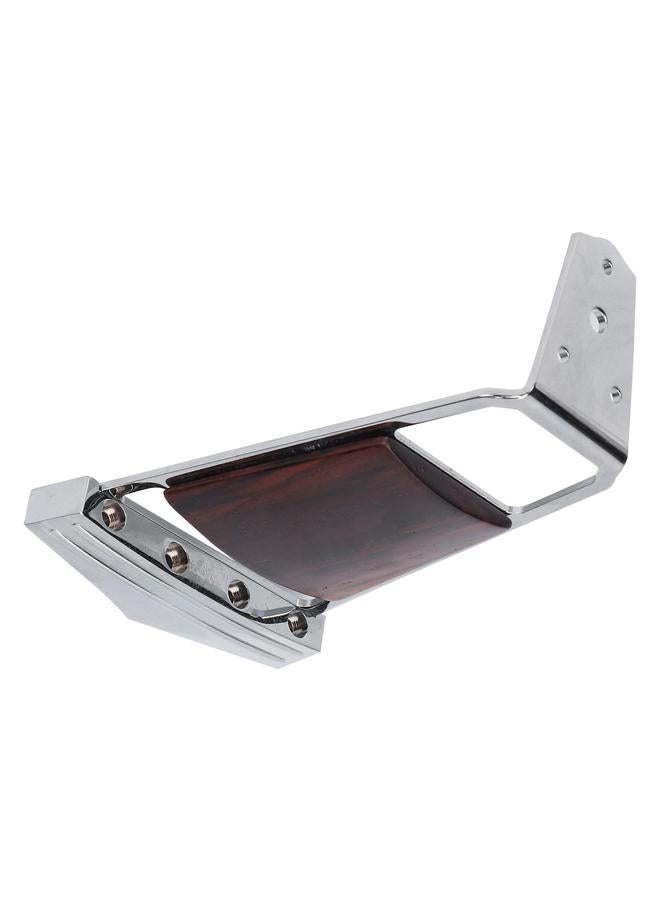 Guitar Trapeze Tailpiece Metal Rosewood 4 String Bridge Accessories Replacement with Screws
