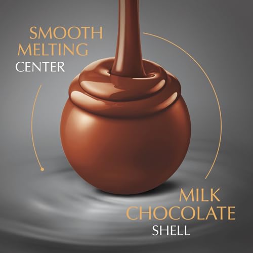 Lindt LINDOR Milk Assorted Chocolate Candy Truffles Chocolate Candy with Smooth Melting Truffle Center 152 oz Bag - Image 5