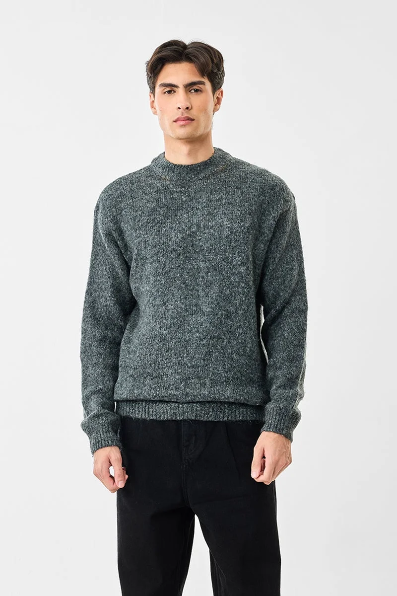 SNITCH Core Lab Round Neck Sweater