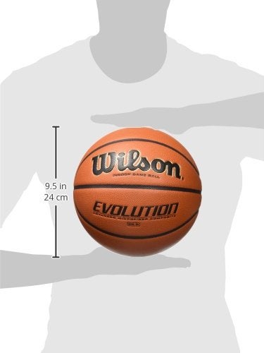 Wilson Evolution Indoor Game Basketball, Intermediate - Size 6 - Image 3