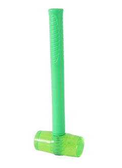 LAWAZIM Rubber Hammer with Plastic Handle-320g- Durable Soft-Faced Mallet with Rubberized Striking Surface for Delicate Work Carpentry Construction Woodworking -DIY Assembly Flooring Installation Tool  - Image 1