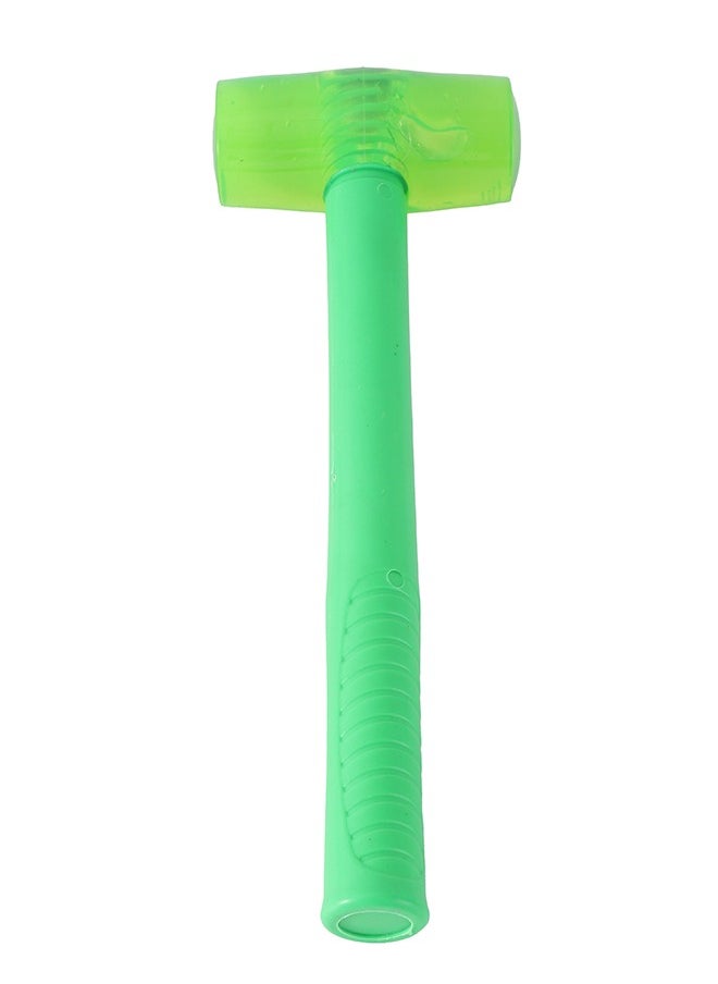 LAWAZIM - Rubber Hammer with Plastic Handle-320g- Durable Soft-Faced Mallet with Rubberized Striking Surface for Delicate Work Carpentry Construction Woodworking -DIY Assembly Flooring Installation Tool - Image 1