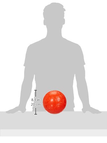 Jolly Pets Large Soccer Ball Floating-Bouncing Dog Toy, 8 inch Diameter, Orange - Image 3