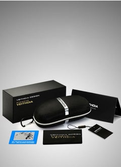 Veithdia Veithdia Original Photochromic Sunglasses for males Polarized UV400 protection With Full Set Sun Protection Category 3 Suitable for driving car Light Weight For men  - Image 4