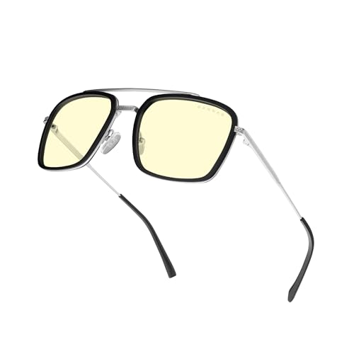 GUNNAR - Stark Industries Edition Blue Light Sunglasses - Blocks 65% Blue Light - Amber Tint - Image 4