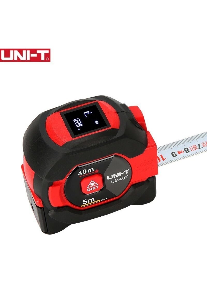 UNI-T LM40T Laser Distance Meter Tape Measure  - Image 1