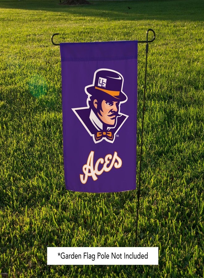 Desert Cactus University of Evansville UE Garden Flag – 19 x 12 inch Evansville Purple Aces Banner, For Outdoor Display and Events (Design A) - Image 5