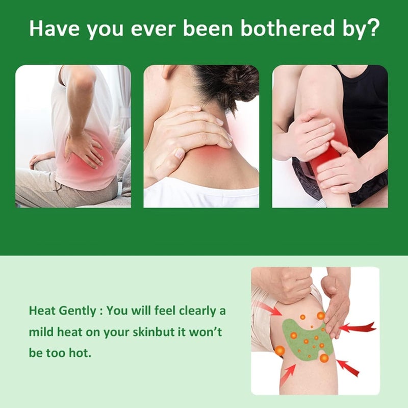 MQ Knee Patches MQ 12Pcs Maximum Strength Heat Patches Knee Relief Patches Warming Herbal Patches LongLasting Relief for Knee Back Neck Shoulder Waist - Image 2