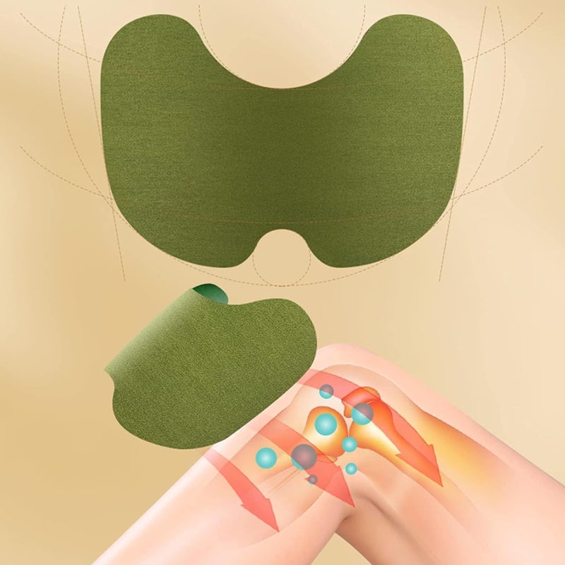 MQ Knee Patches MQ 12Pcs Maximum Strength Heat Patches Knee Relief Patches Warming Herbal Patches LongLasting Relief for Knee Back Neck Shoulder Waist - Image 5