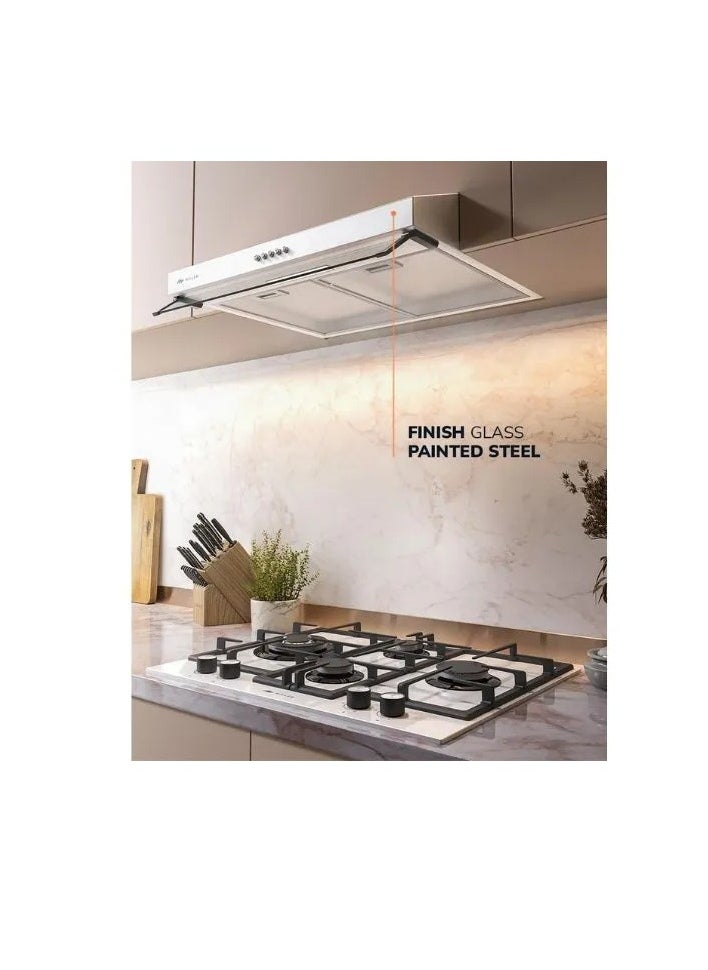 milano Kitchen Hood White  - Image 4