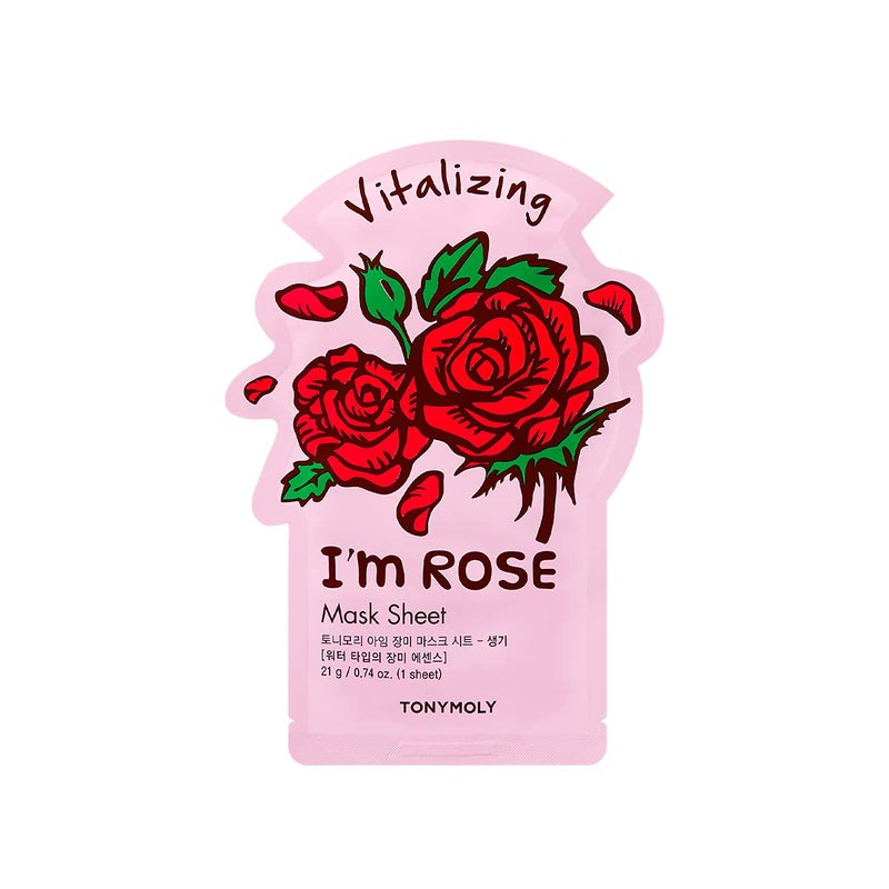 TONYMOLY Iâ€™m Sheet Mask Gift Set â€“ Korean Face Mask Variety Pack with Hydrating & Vitamin Infused Essences, 5 Pack - Image 4