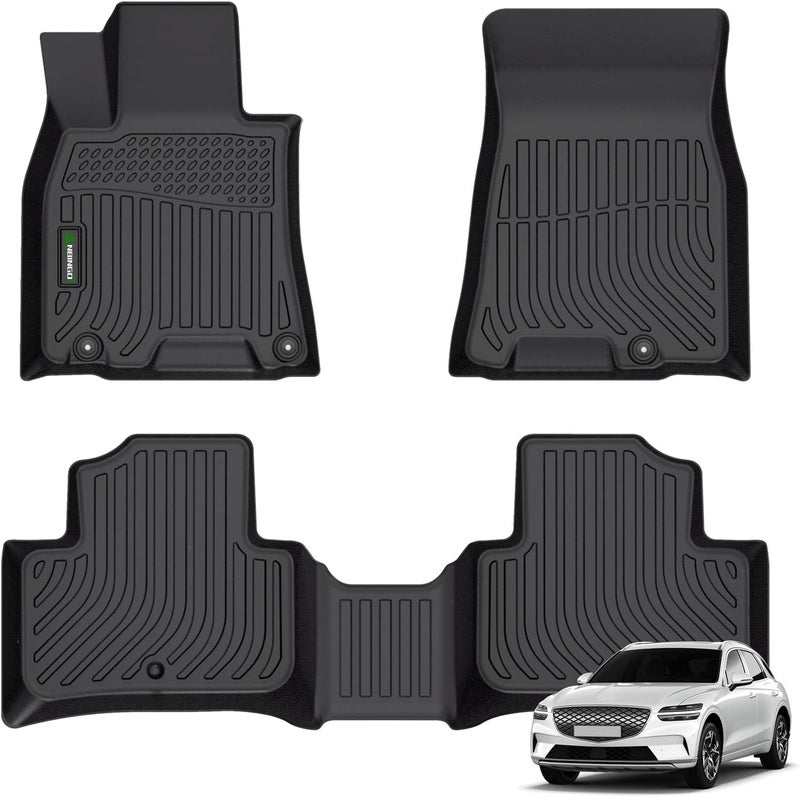 ANBINGO Custom Floor Mats for Genesis GV70 2022-2023 - All Weather Heavy Duty TPE Waterproof Liners - Image 1