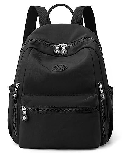 Collsants Backpack Purse for Women Mini Backpack Small Backpack Purse Casual Daypack for Women(black) - Image 1