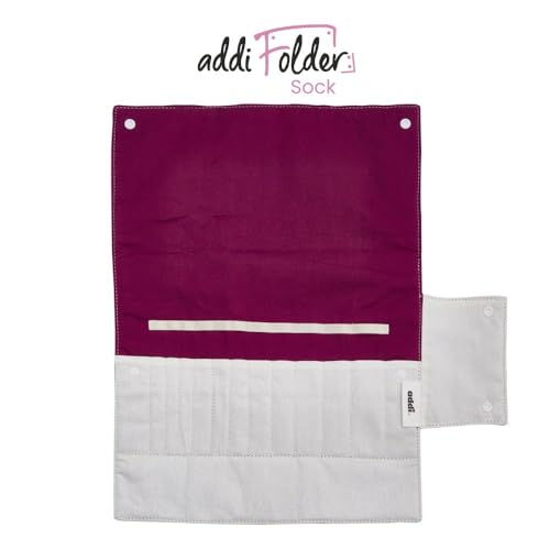 addiFolder Sock DoublePointed Needle Case Empty RollUp Case - Image 1