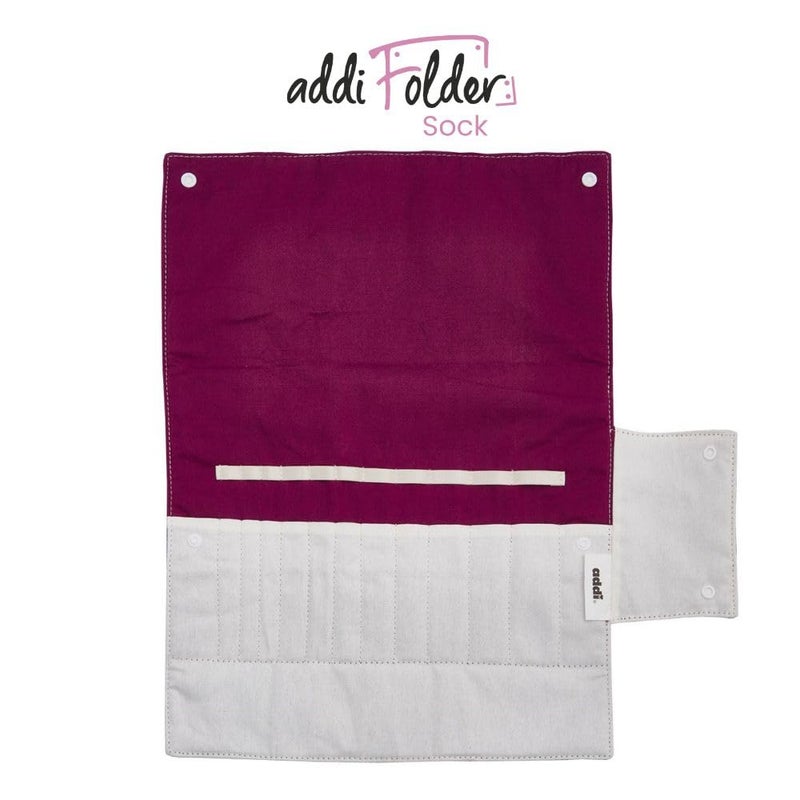 addiFolder Sock DoublePointed Needle Case Empty RollUp Case - Image 2
