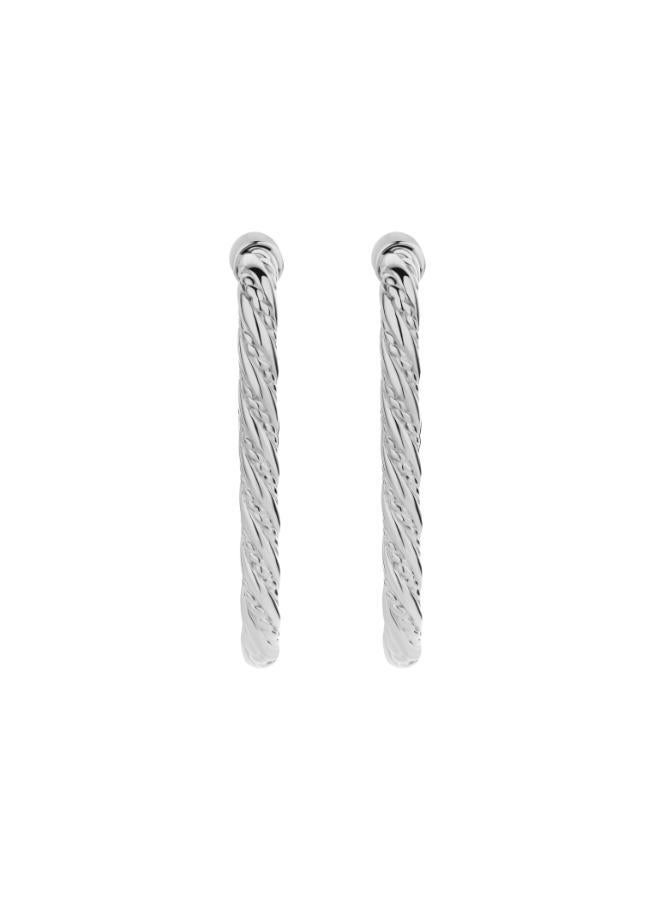 CERRUTI 1881 Twisted Cable  Earrings - Image 1