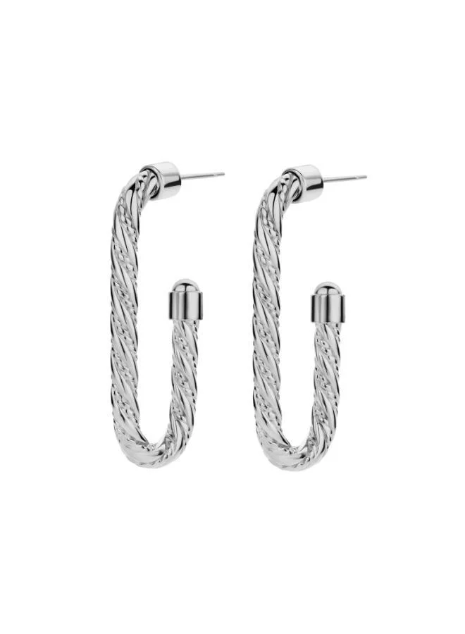 CERRUTI 1881 Twisted Cable  Earrings