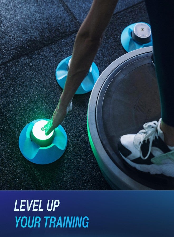 BlazePod Reaction Training Kit Smart Pods for Speed, Agility & Cognitive Drills - Pro-Level Training for Athletes, Trainers, Therapists & Coaches - App Access Included (PodBases Set of 2) - Image 5