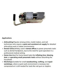 Edon Air Compressor For Vehicle Car Wash Construction With Air Inflator Kit Air Duster Gun & Hose  - Image 3