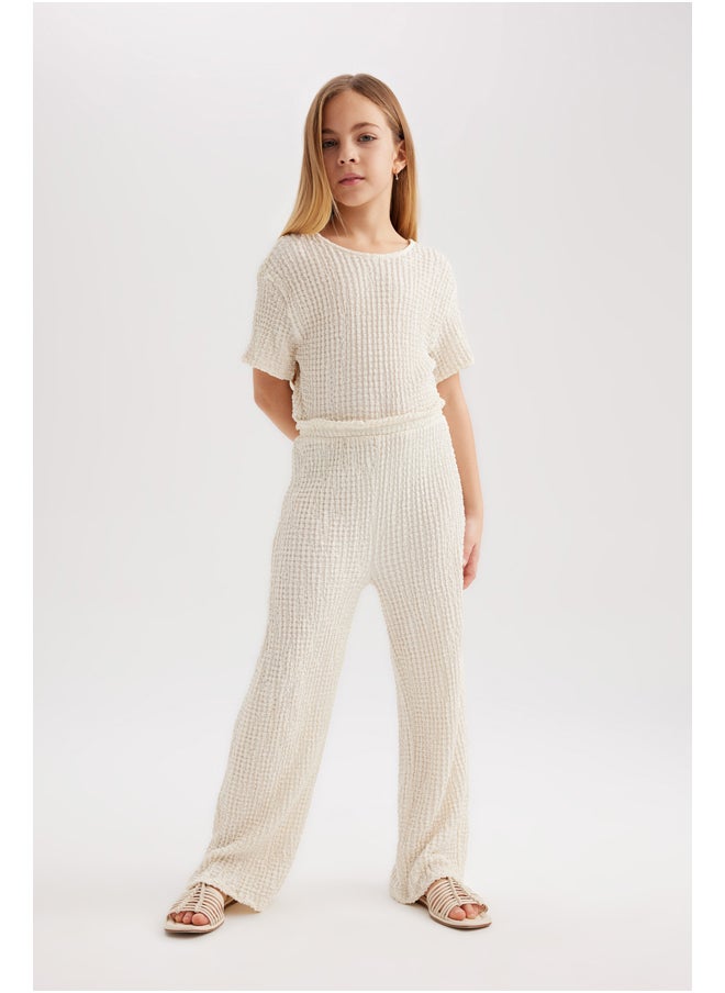 DeFacto Girl Regular Fit Short Sleeve Jump Suit  - Image 2
