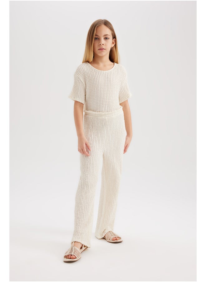 DeFacto Girl Regular Fit Short Sleeve Jump Suit  - Image 4