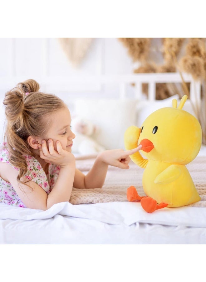 30cm Cute Yellow Duck Plush Toy – Soft Stuffed Duckling Plush Doll, Hugging Pillow & Sofa Cushion Gift for Kids, Babies & Home Décor - Image 3