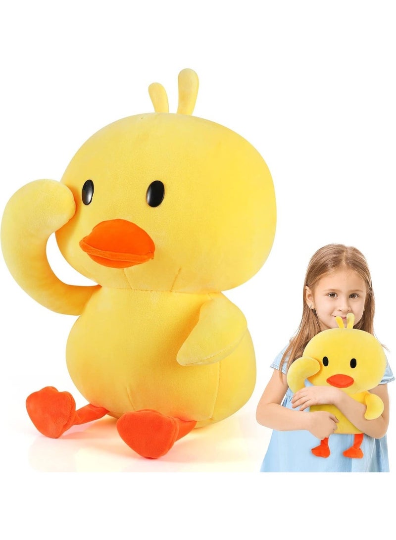 30cm Cute Yellow Duck Plush Toy – Soft Stuffed Duckling Plush Doll, Hugging Pillow & Sofa Cushion Gift for Kids, Babies & Home Décor - Image 1