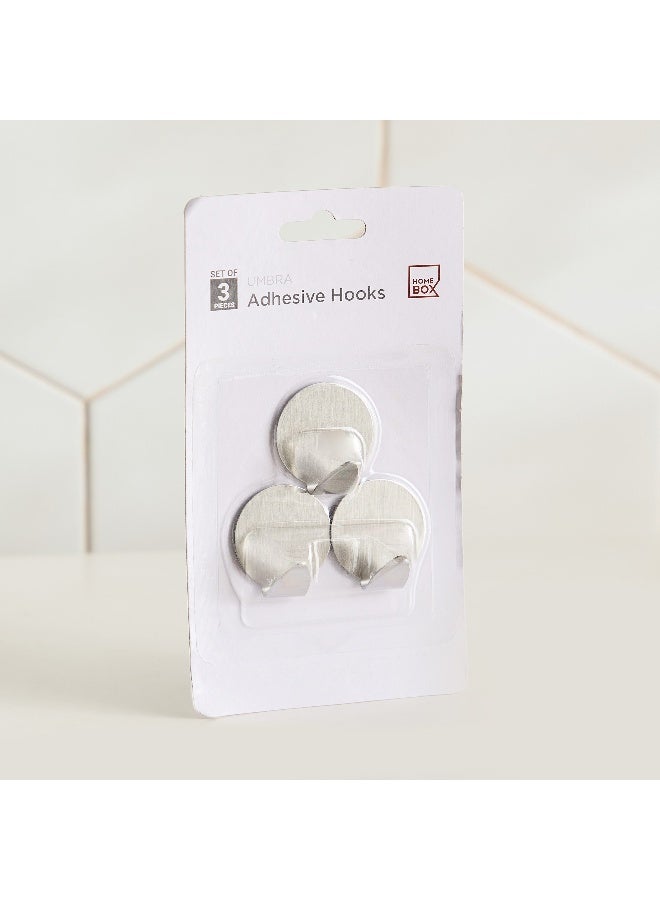 Home Box Small Round Metal Hooks - Set of 3 - Image 4