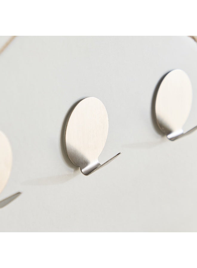 Home Box Small Round Metal Hooks - Set of 3 - Image 2