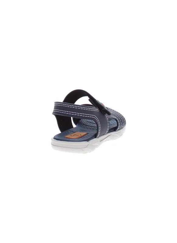 موليكينهو Molekinho Infant Boys Sandals With Back Strap Navy | Made In Brazil