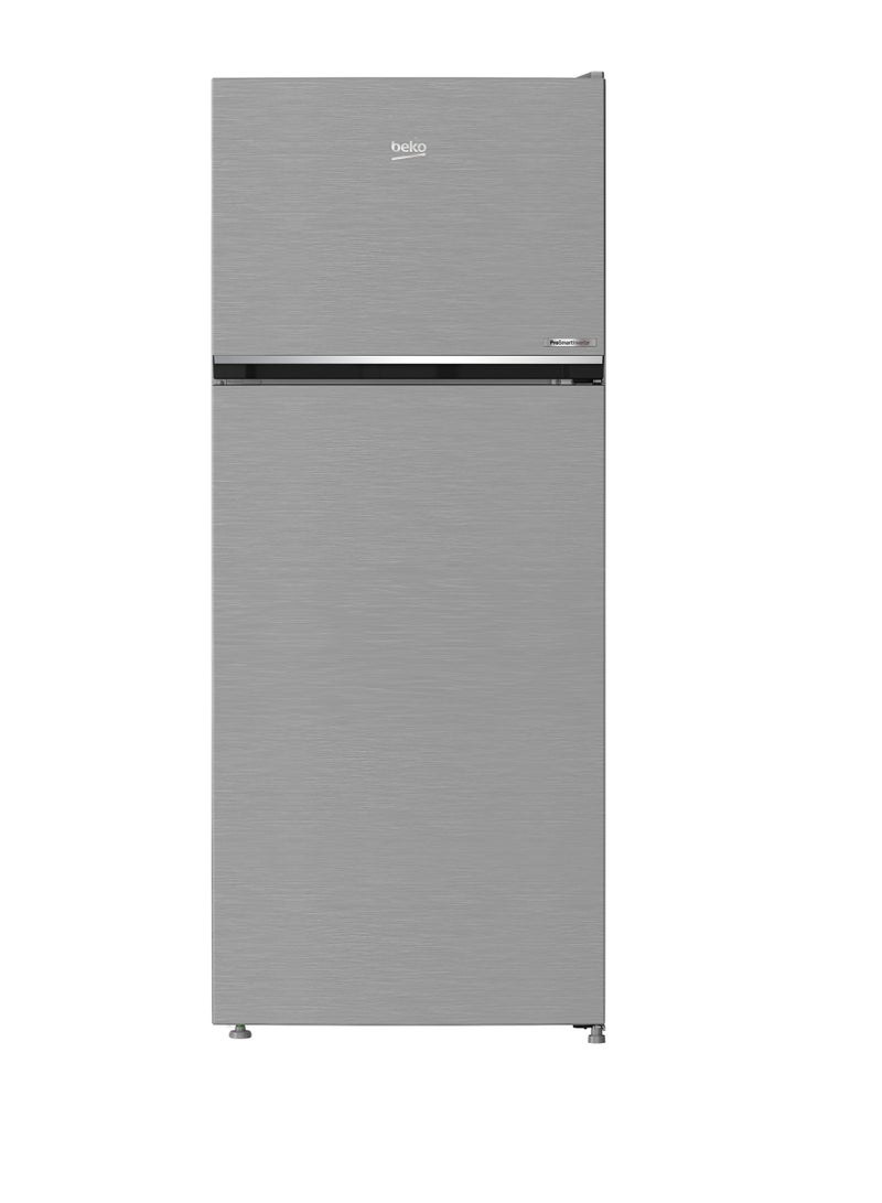 Beko Refrigerator, 367 Liters, Top Freezer, Inverter, No Frost, RDNE420K02DXISEG 367 L RDNE420K02DXISEG Silver - Image 1