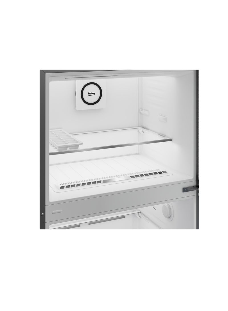 Beko Refrigerator, 367 Liters, Top Freezer, Inverter, No Frost, RDNE420K02DXISEG 367 L RDNE420K02DXISEG Silver - Image 5