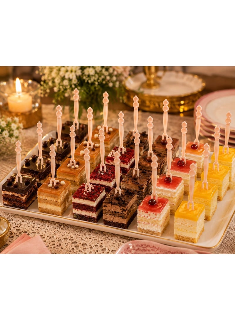 Pack of 50 Mini Fruit Forks for Kids Food Picks for Fruits Lunch Boxes and Parties - Image 5