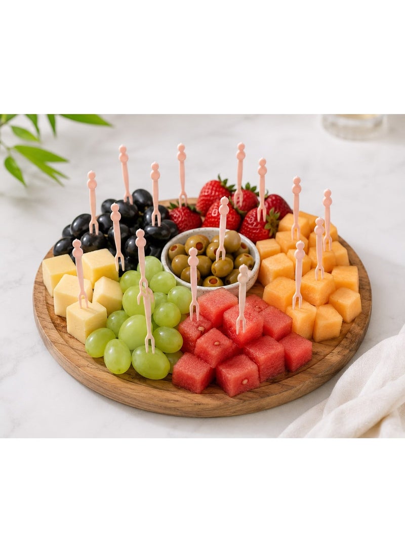 Pack of 50 Mini Fruit Forks for Kids Food Picks for Fruits Lunch Boxes and Parties - Image 4