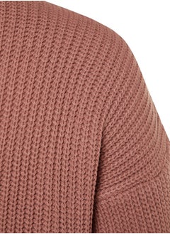 Dusty Rose Oversize Fit Wide Fit Crew Neck Basic Knitwear Sweater TMNAW23KZ00189 - pzsku/ZF3A42A03F285256A5E87Z/45/_/1730939690/abc1321b-de38-447c-bc7c-d8dcf74571a5