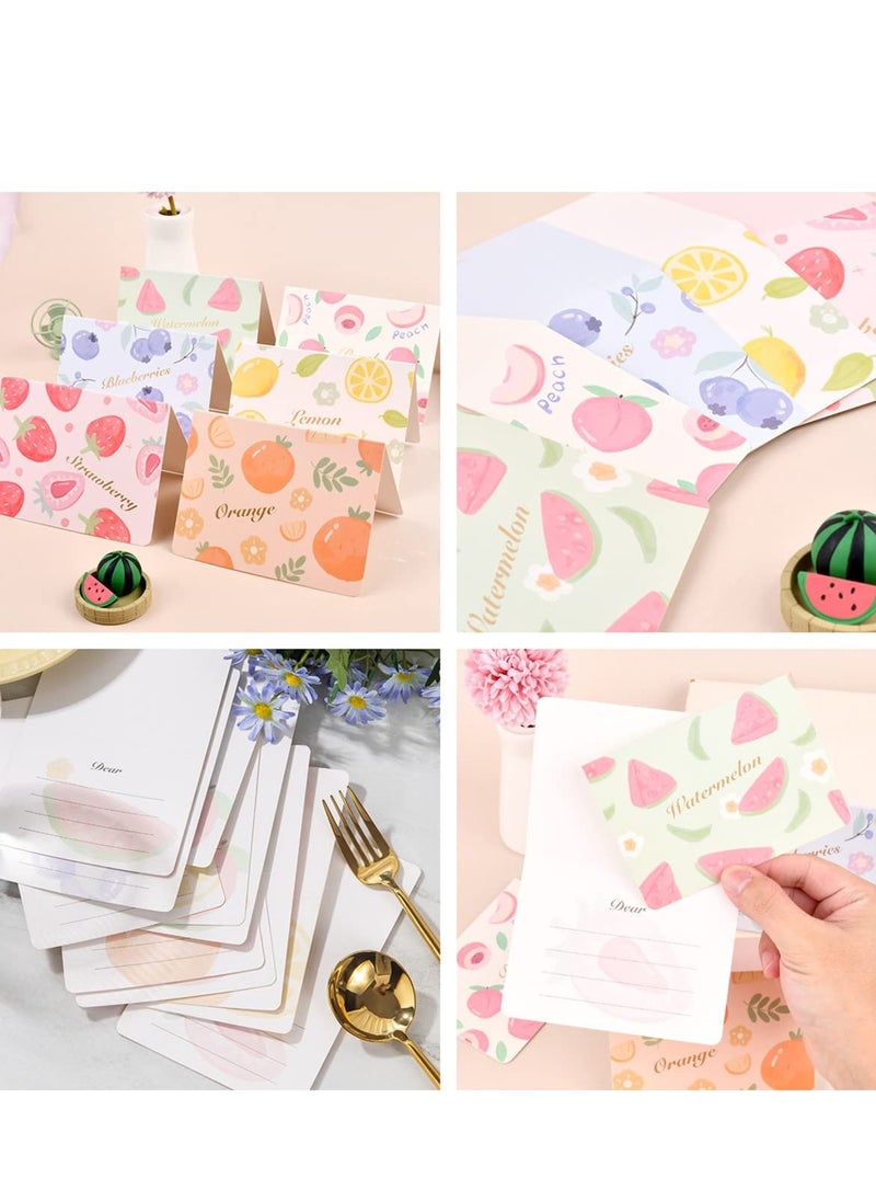 Generic - 12 Elegant Floral Thank You Cards with Envelopes and Stickers 6 Unique Designs for Weddings, Birthdays, Business Gifts, and Special Occasions - Image 1