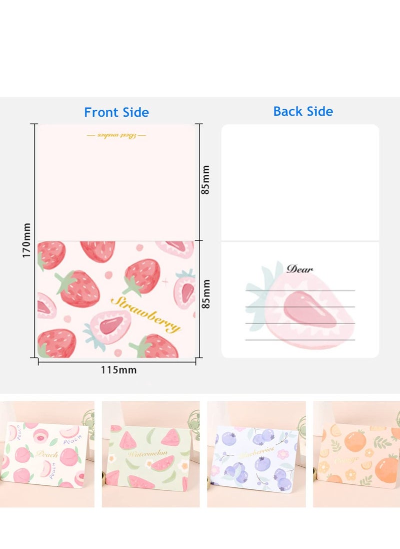 Generic - 12 Elegant Floral Thank You Cards with Envelopes and Stickers 6 Unique Designs for Weddings, Birthdays, Business Gifts, and Special Occasions - Image 1