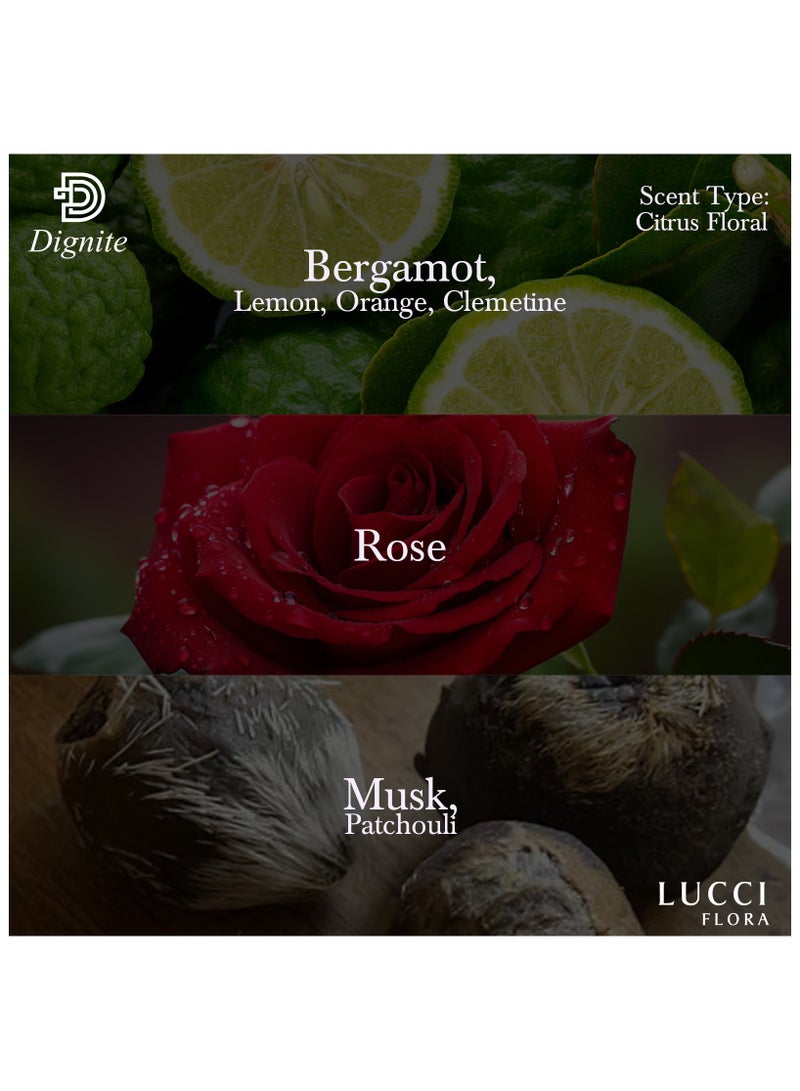 DIGNITE LUCCI FLORA 60Ml - EDP - For Her - Image 4