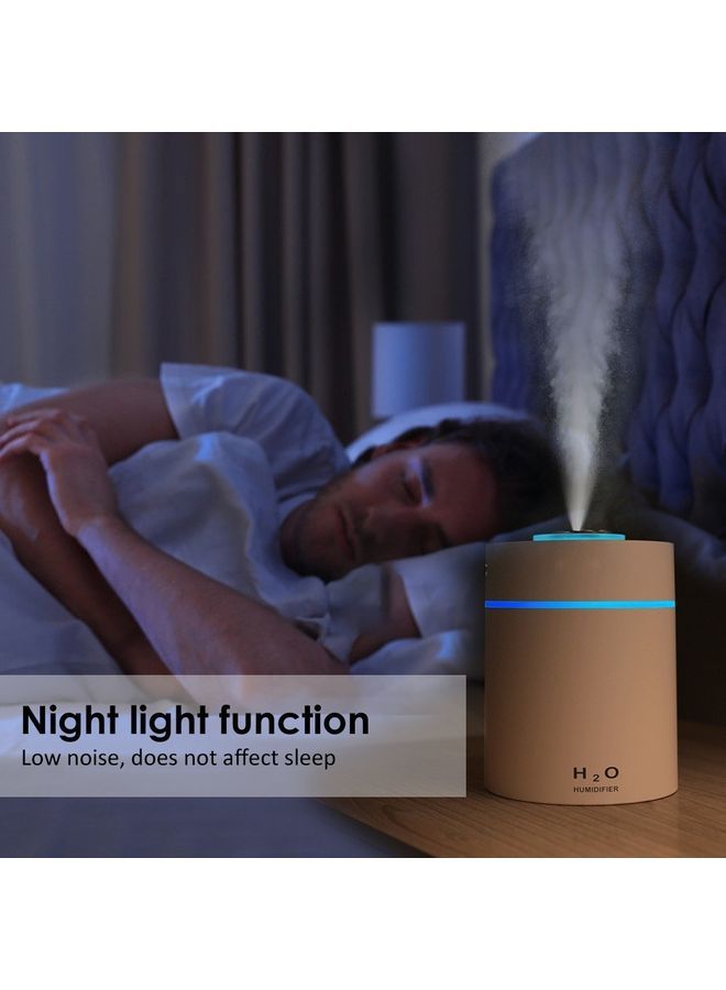 NIBEMINENT Mini Humidifier Mist Air Purifier White 11x7.7x7.7cm - Image 5