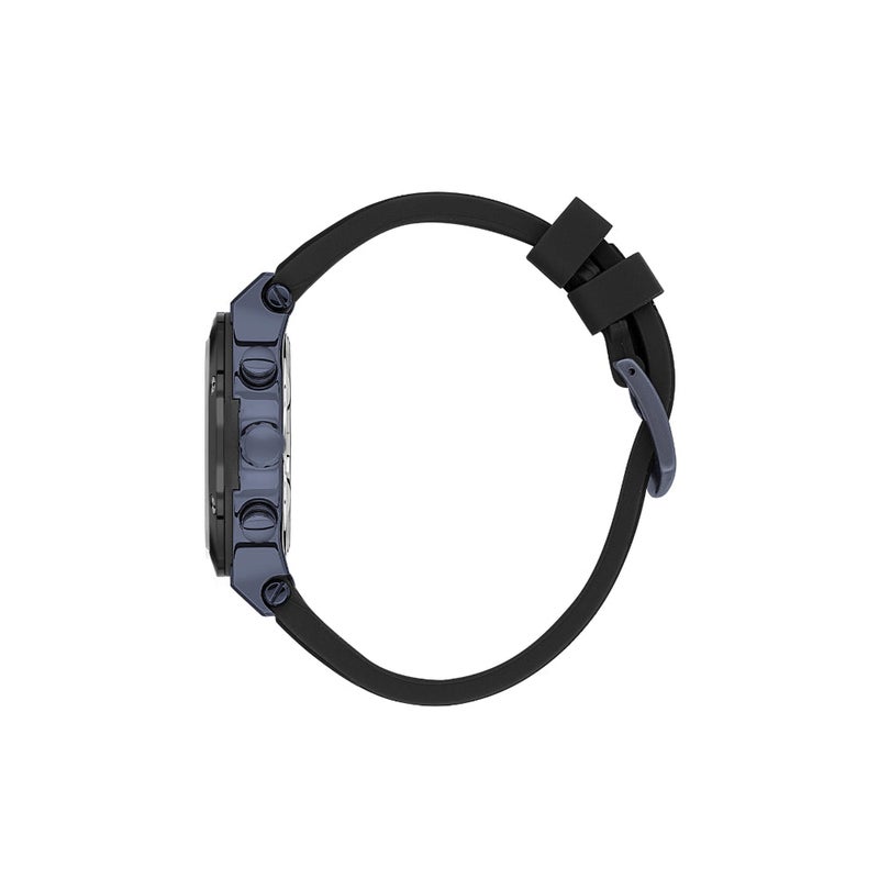 DANIEL KLEIN Exclusive Black Silicone Band Watch for Men DK.1.14228-3 - Image 2