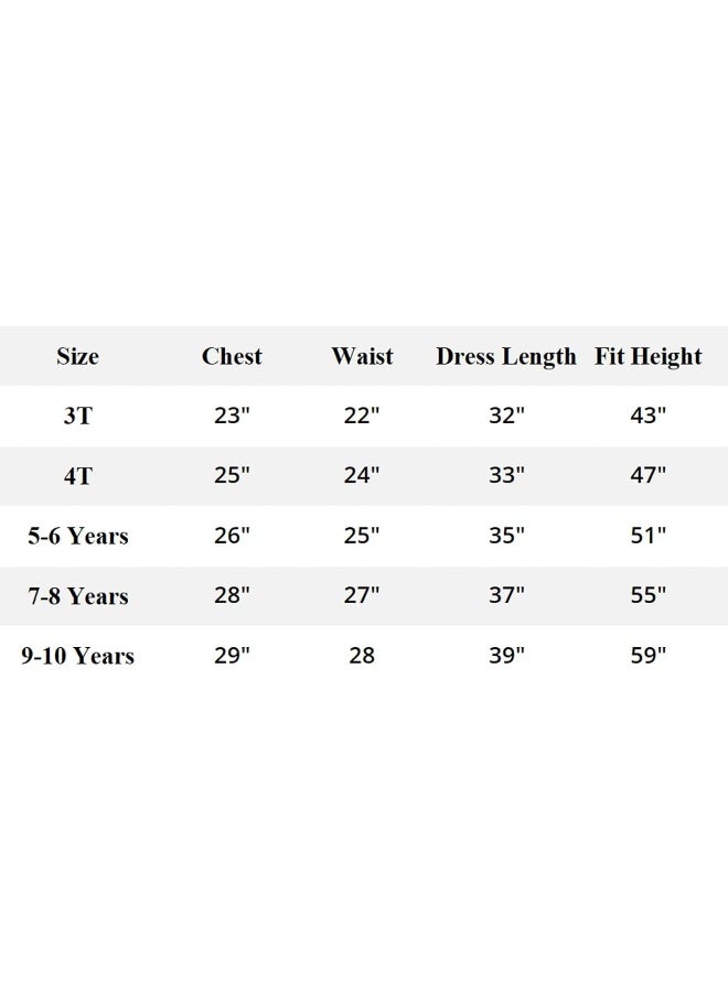 DreamHigh Sleeping Beauty Princess Party Girls Costume Dress 3-10 Years - Image 2