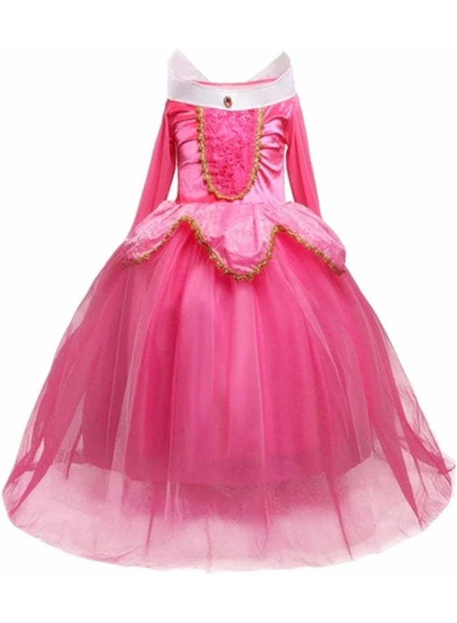 DreamHigh Sleeping Beauty Princess Party Girls Costume Dress 3-10 Years - Image 1